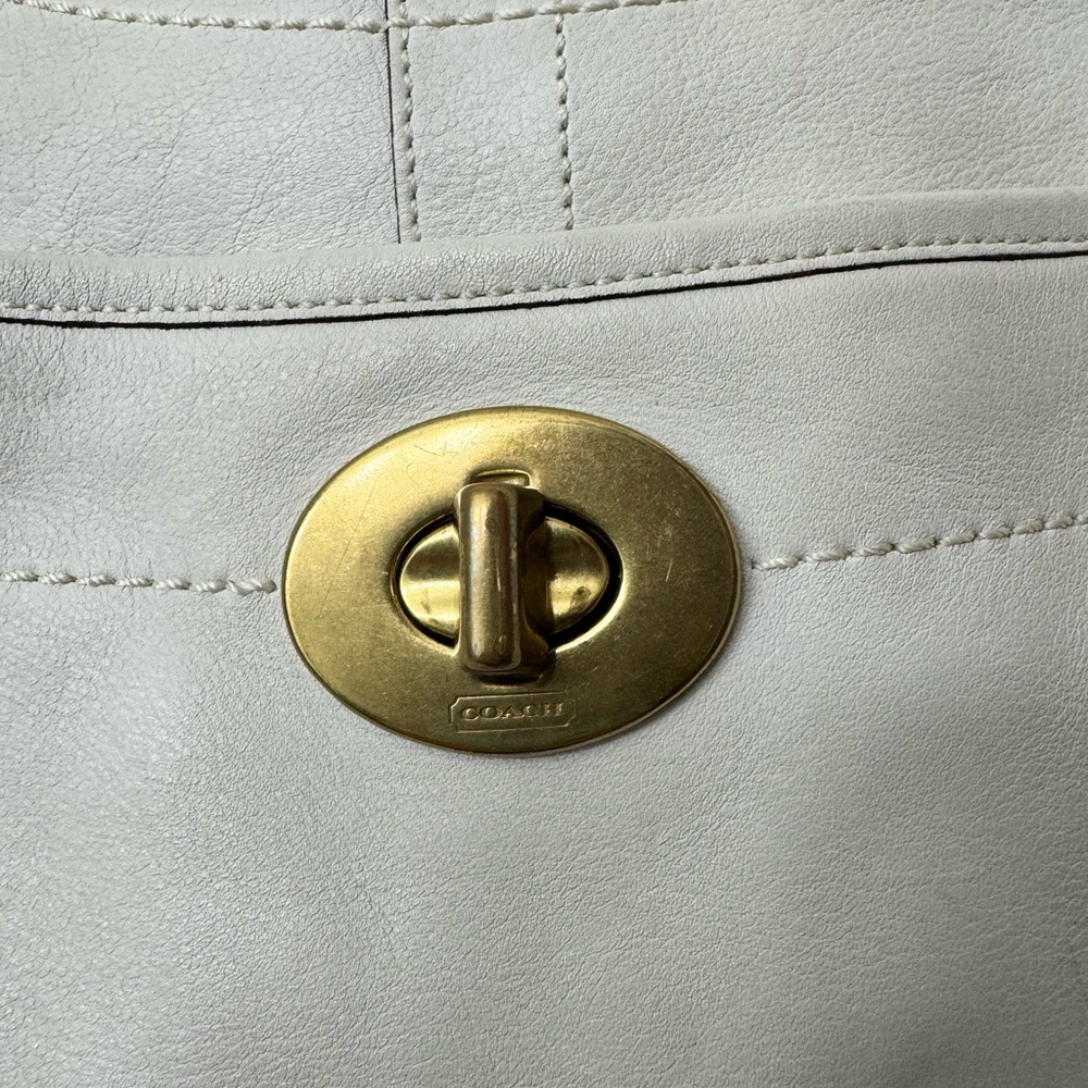 Vintage Coach XL Legacy Ergo Turnlock tote bag - Picture 3 of 5